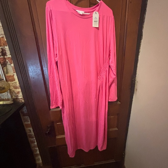 Walmart Dresses & Skirts - Elegant Pink Long Sleeve Dress